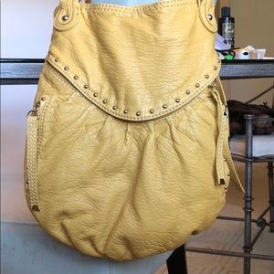 Buttery Yellow Red by Marc Ecko purse